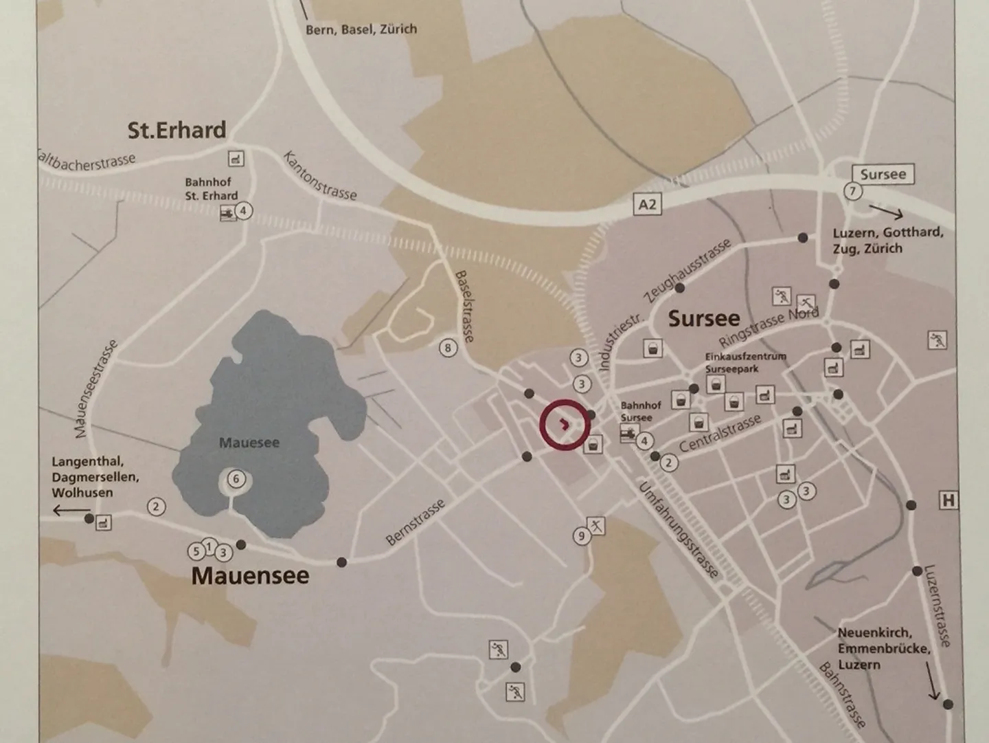 Gartenwohnung im Zentrum / 2 Min.von Bahnhof Sursee - Foto 5 von 6