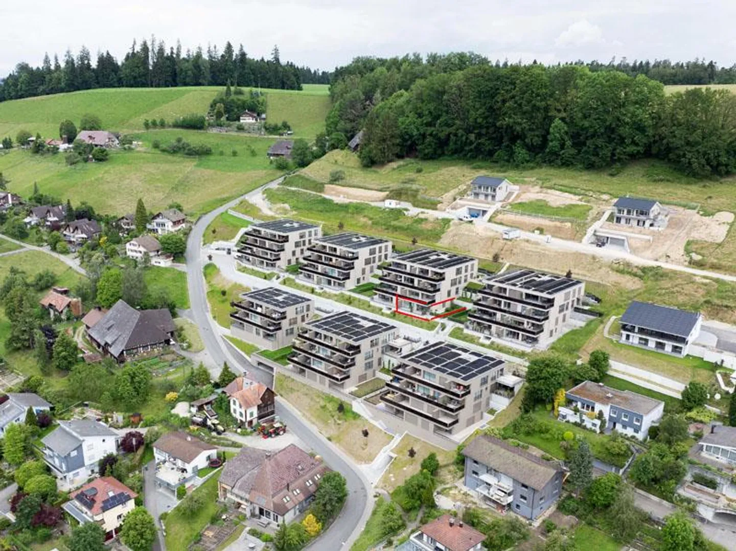 Superbe appartement de jardin avec belle vue - Photo 1 sur 9