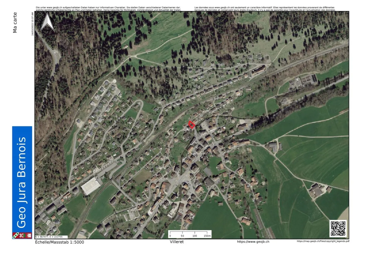 Two and a half room apartment in Villeret - Photo 6 of 9