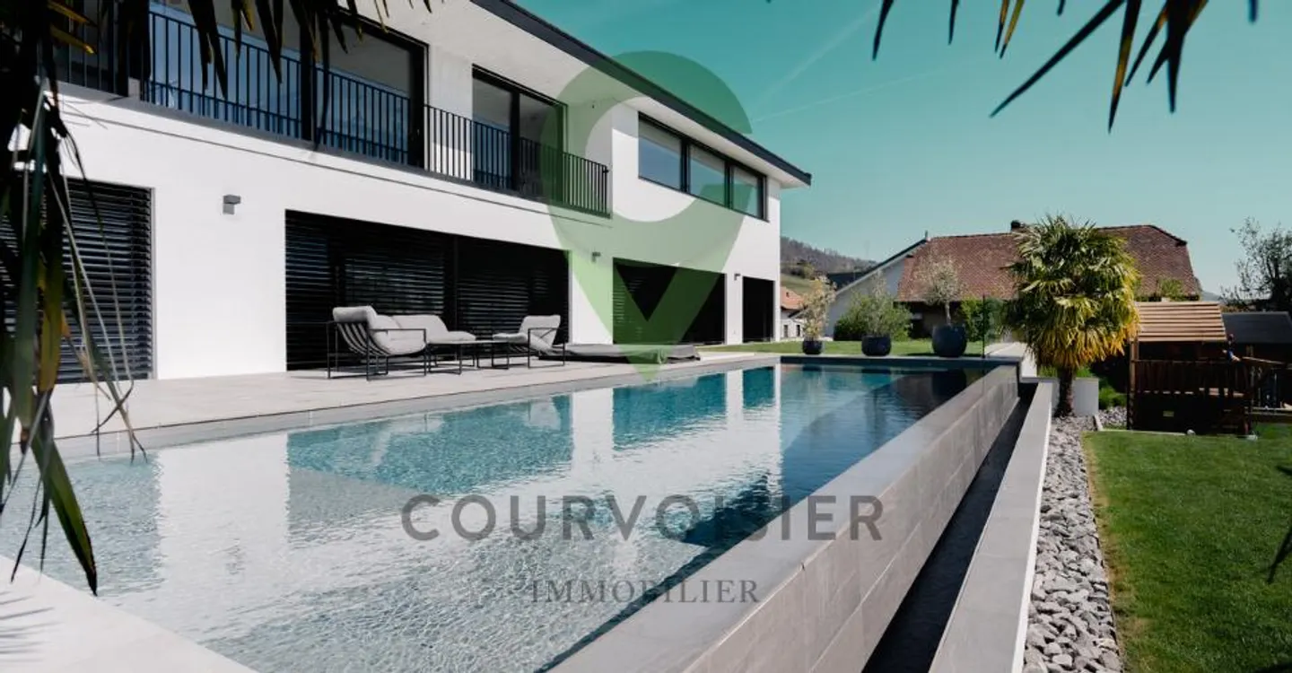 Villa contemporanea con vista lago - Foto 2 di 11