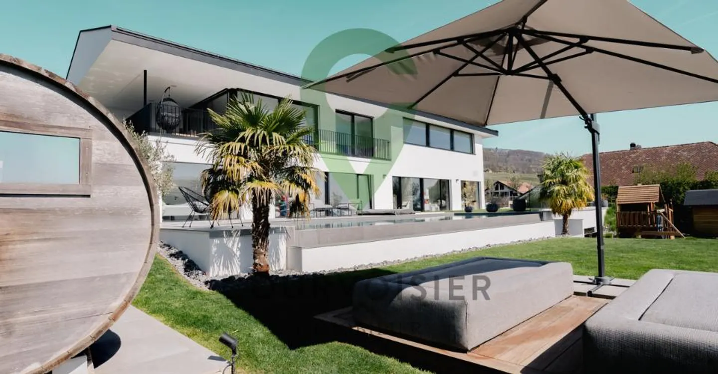 Villa contemporanea con vista lago - Foto 3 di 11