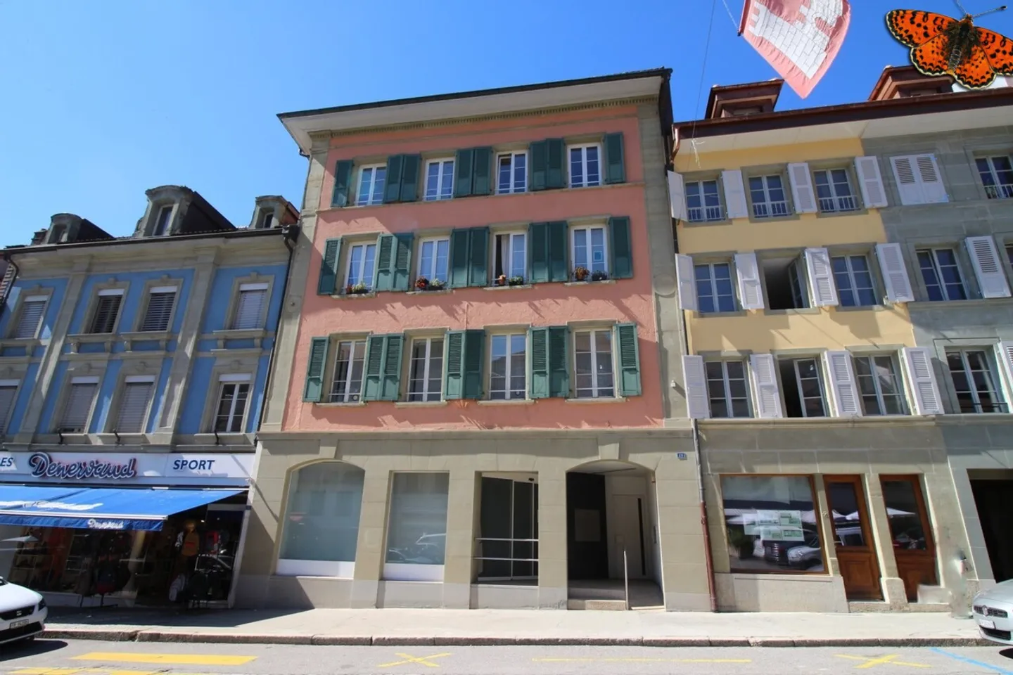 LUMINEUX 4½ PIECES - Cœur de la ville de Romont ! - Foto 2 von 11