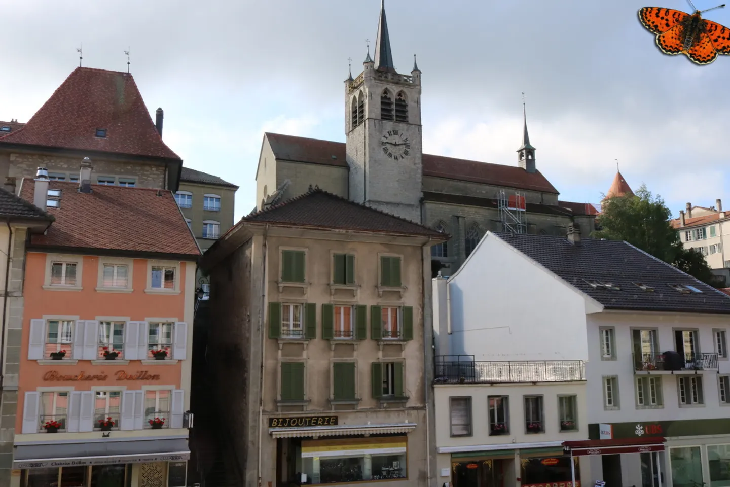 LUMINEUX 4½ PIECES - Cœur de la ville de Romont ! - Foto 8 von 11