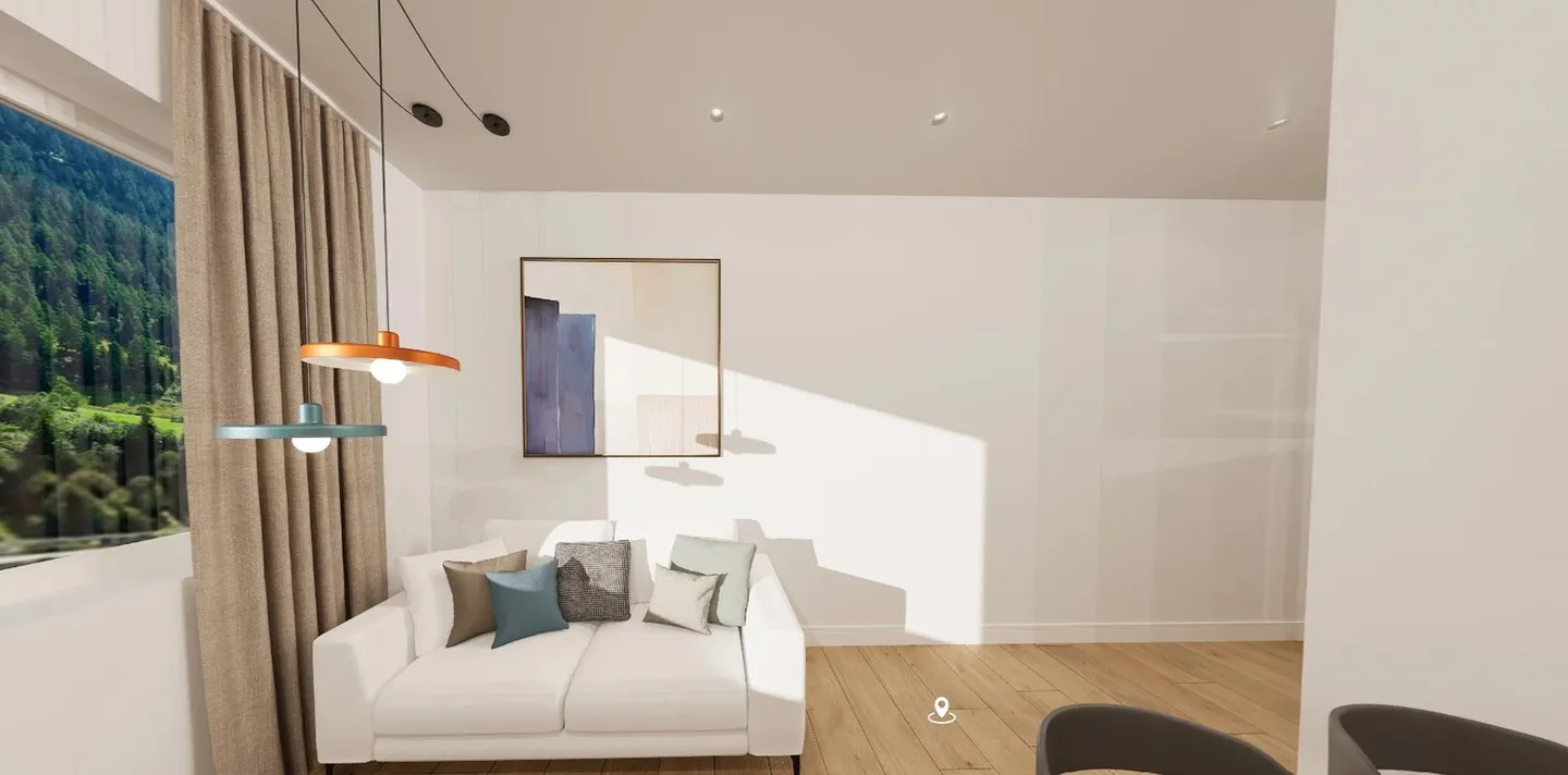 Nuova costruzione appartamento 2.5 stanze (56m2) Vita moderna nella natura - Foto 5 di 13