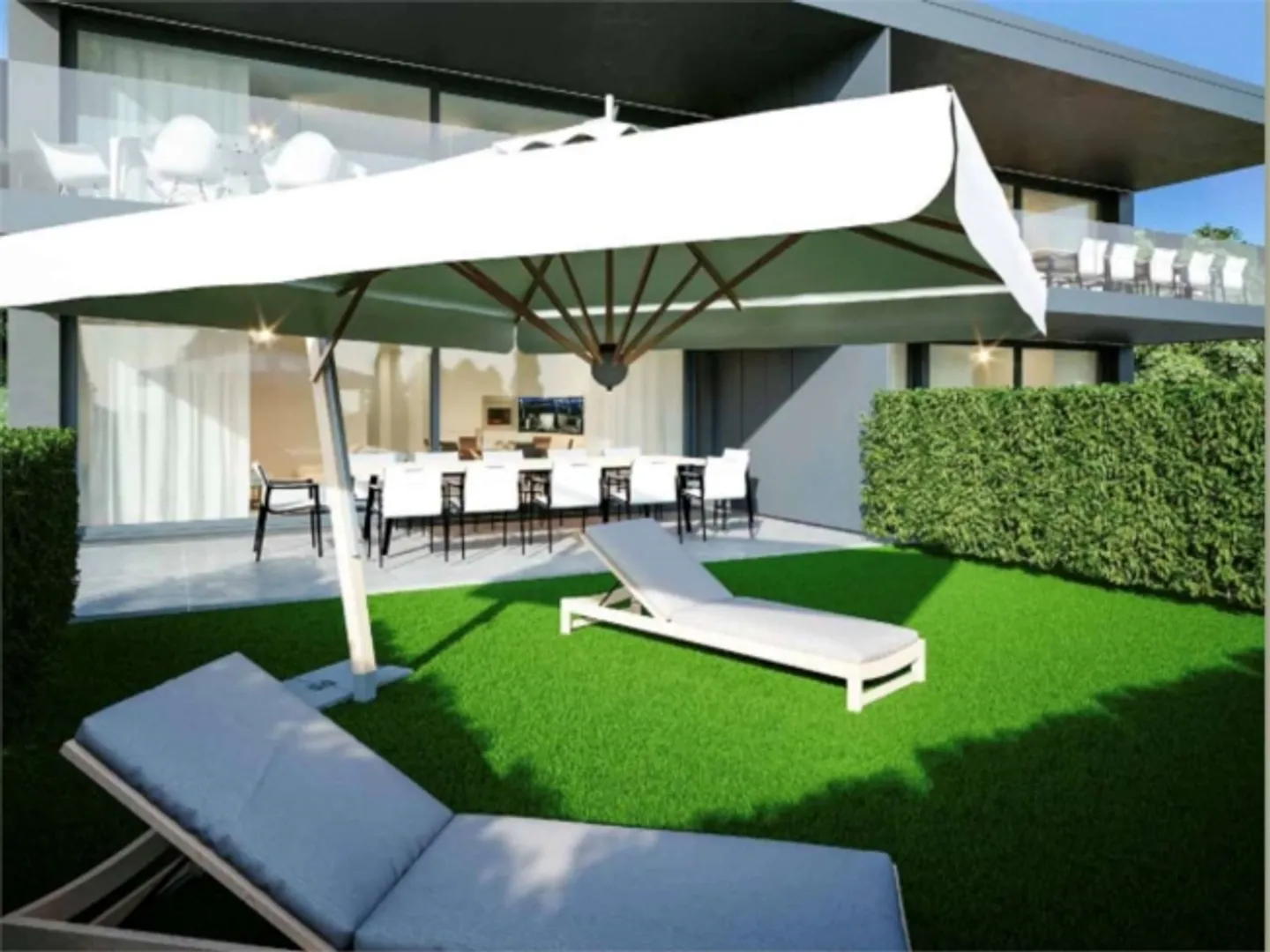 À VENDRE APPARTEMENT AVEC JARDIN DANS UN CONTEXTE EXCLUSIF - Photo 1 sur 7