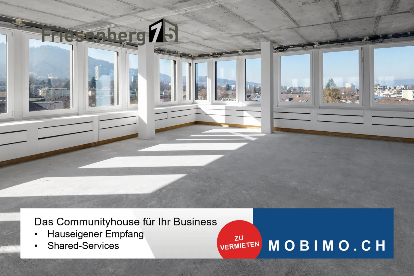 Modernes Büro in Friesenberg - Foto 1 von 12