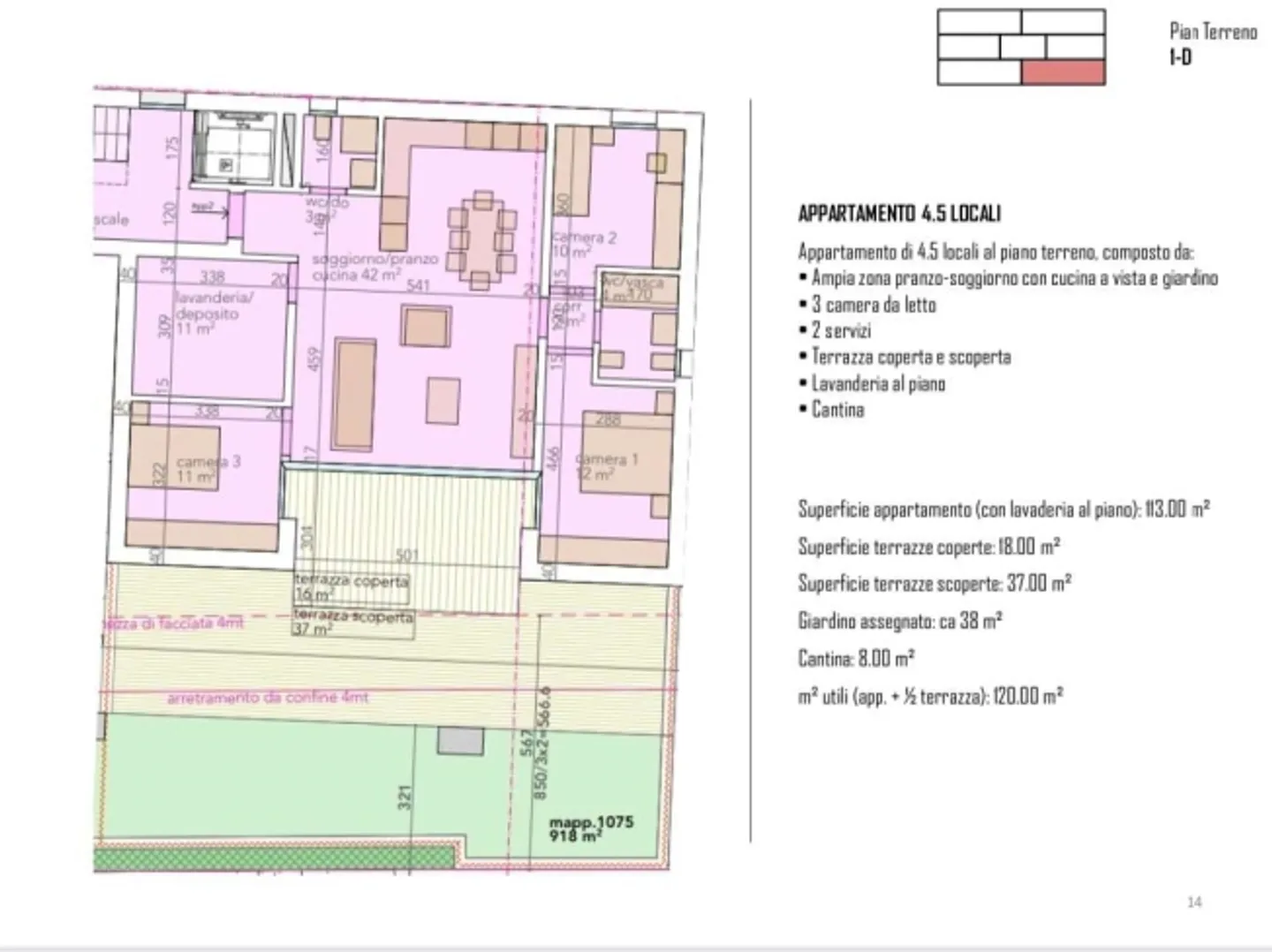 Beautiful 4.5-Room Apartment with Garden - Photo 10 of 11