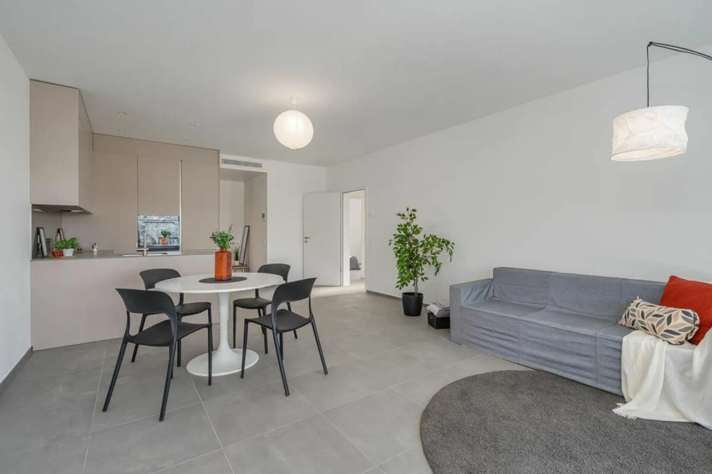 PREGASSONA · MODERN ATTIC OF 3½ ROOMS WITH TERRACE · POSSIBILITY... - Photo 3 of 10