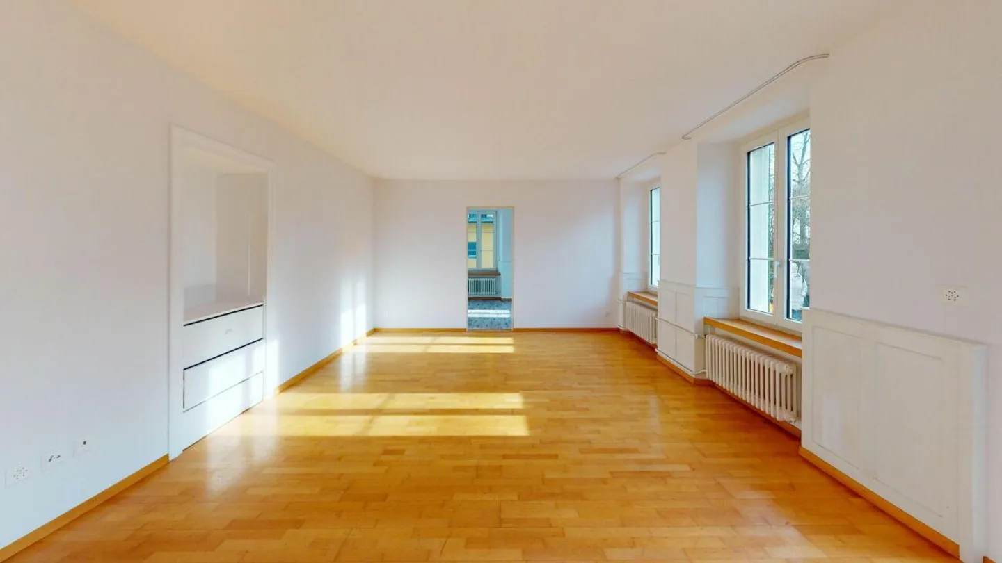 Charmante 3.5-Zimmer-Gartenwohnung mit eigenem Garten in Erlinsbach - Foto 1 von 20