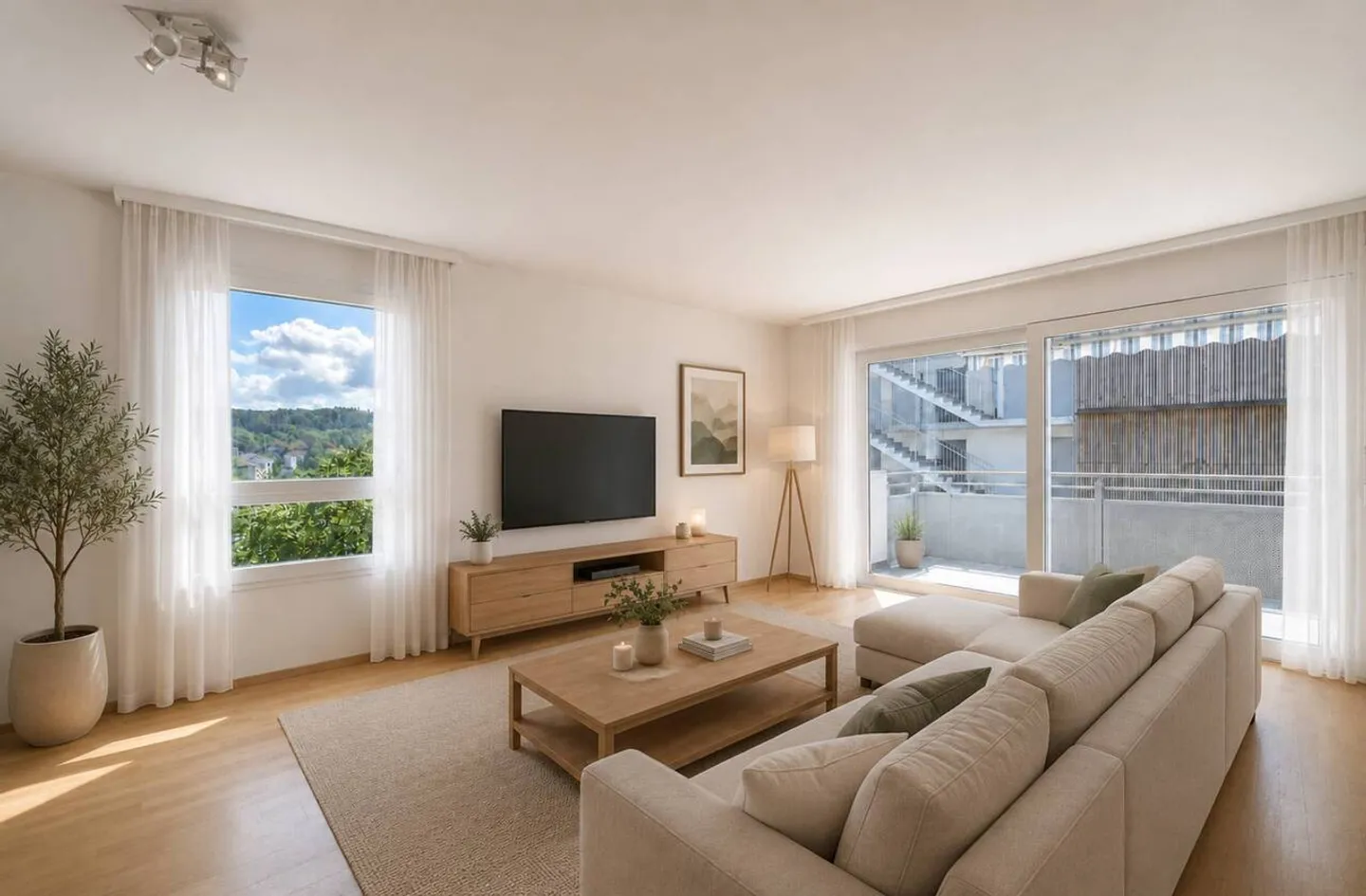Appartement lumineux de 3,5 pièces. Proche de toutes commodités. - Photo 1 sur 10