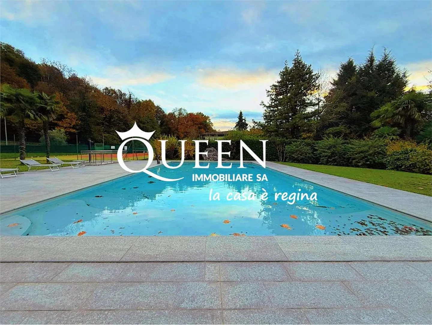 Origlio : penthouse meublé 4.5 pièces, 220 m², avec terrasses, piscine, c - Photo 2 sur 12