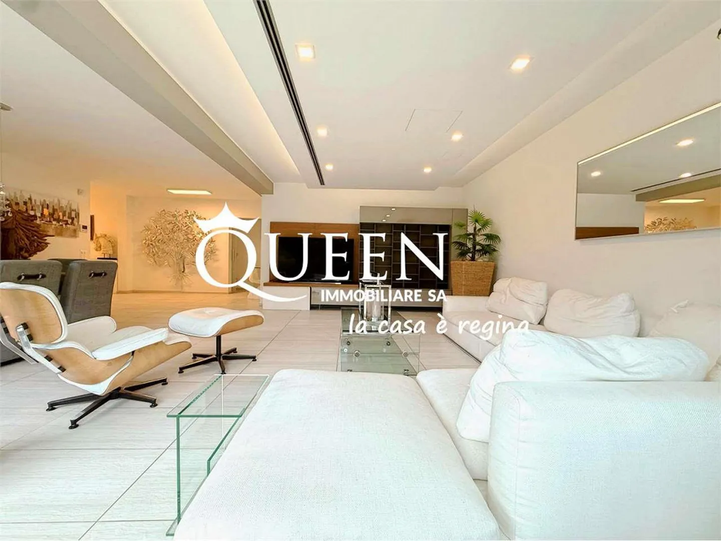 Origlio : penthouse meublé 4.5 pièces, 220 m², avec terrasses, piscine, c - Photo 6 sur 12