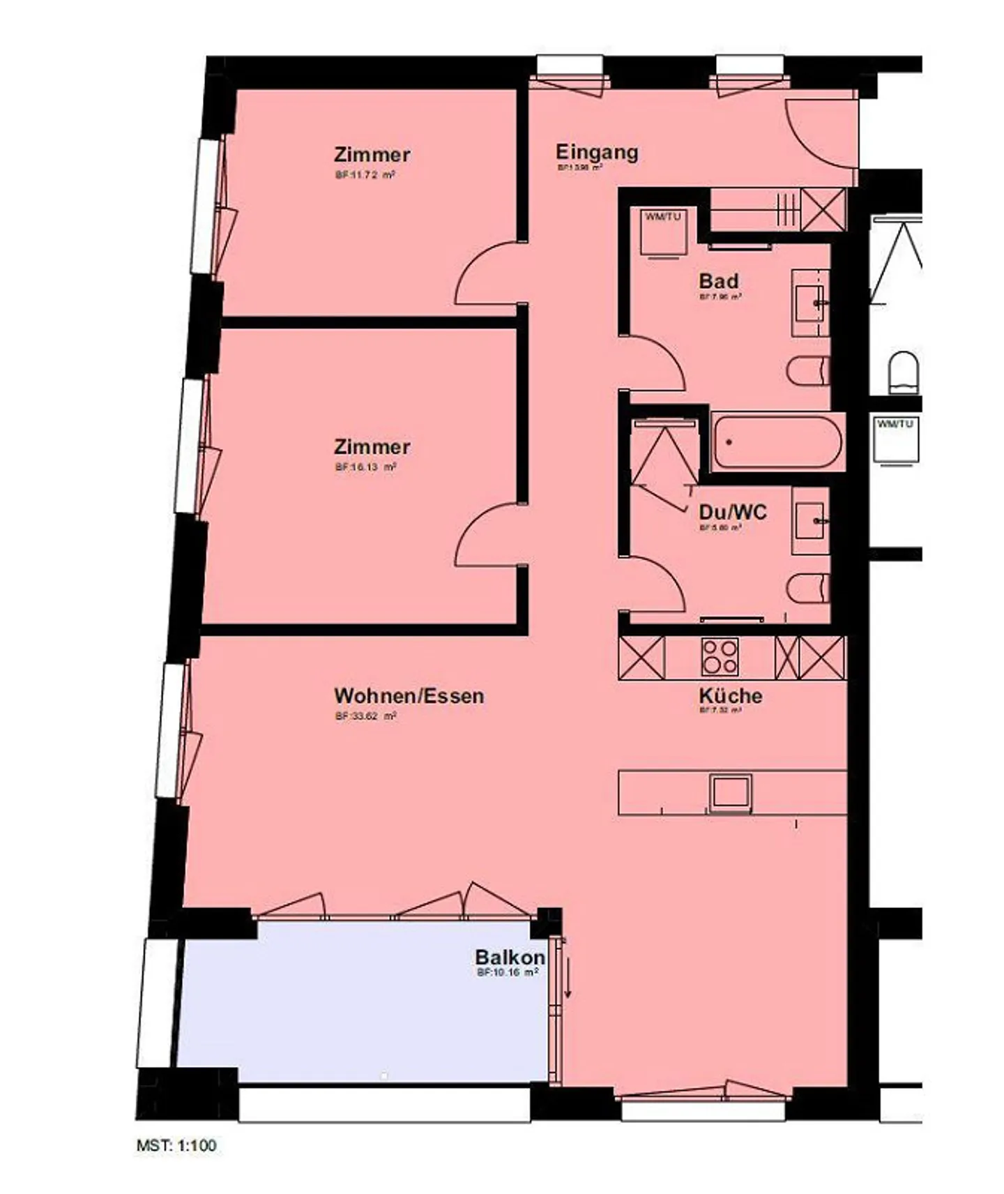 Appartement 3.5 pièces - Photo 10 sur 10