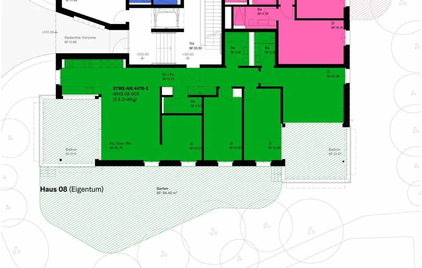 Modern Garden Apartment with Balconies - Photo 1 of 13