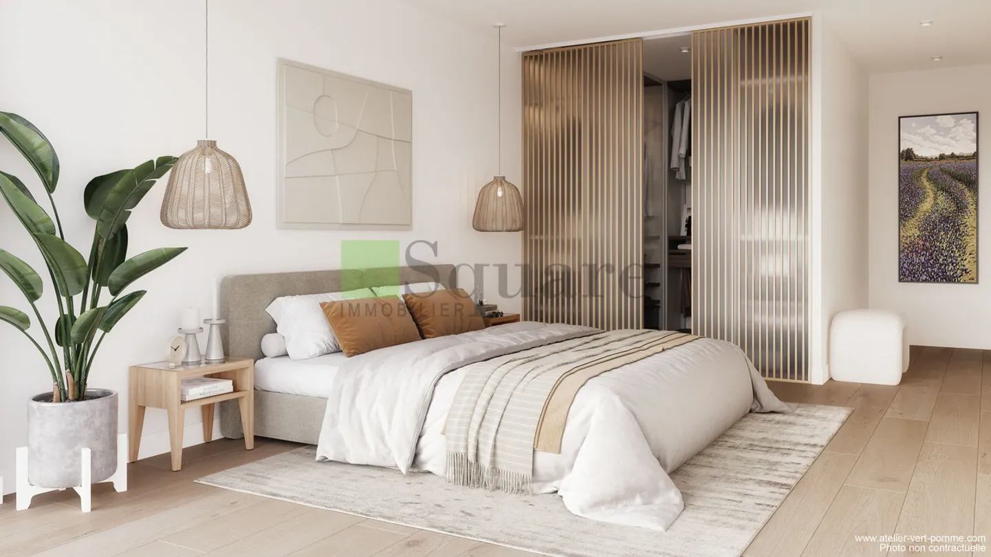 Wunderschöne 4,5 Zimmer in einer neuen Residenz im Herzen der Weinberge - Foto 2 von 5