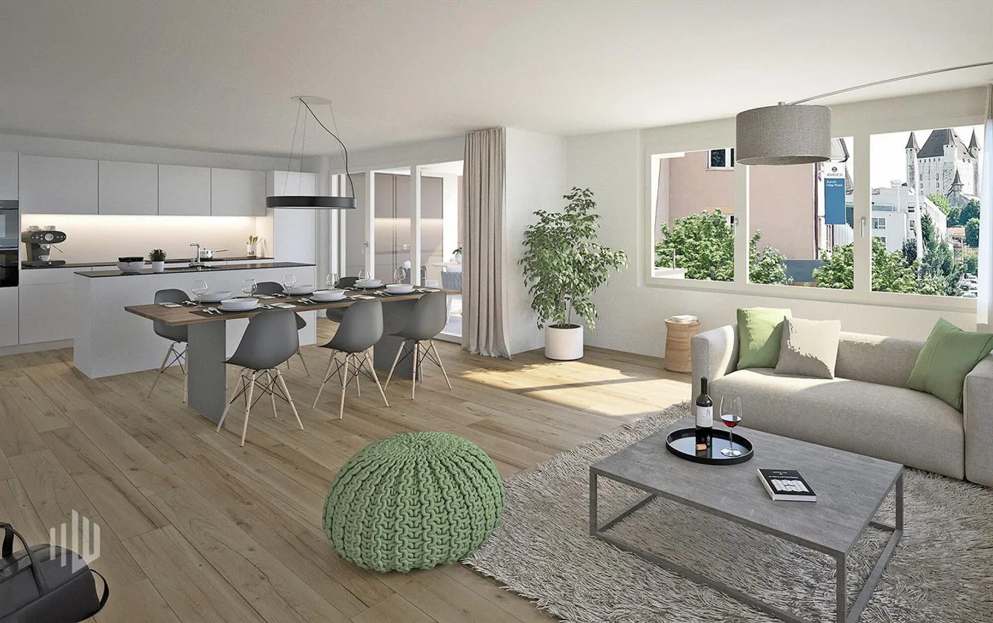 ImmoWyss - Nuovo appartamento loft di 2,5 stanze con opzione di espansione - Foto 3 di 6