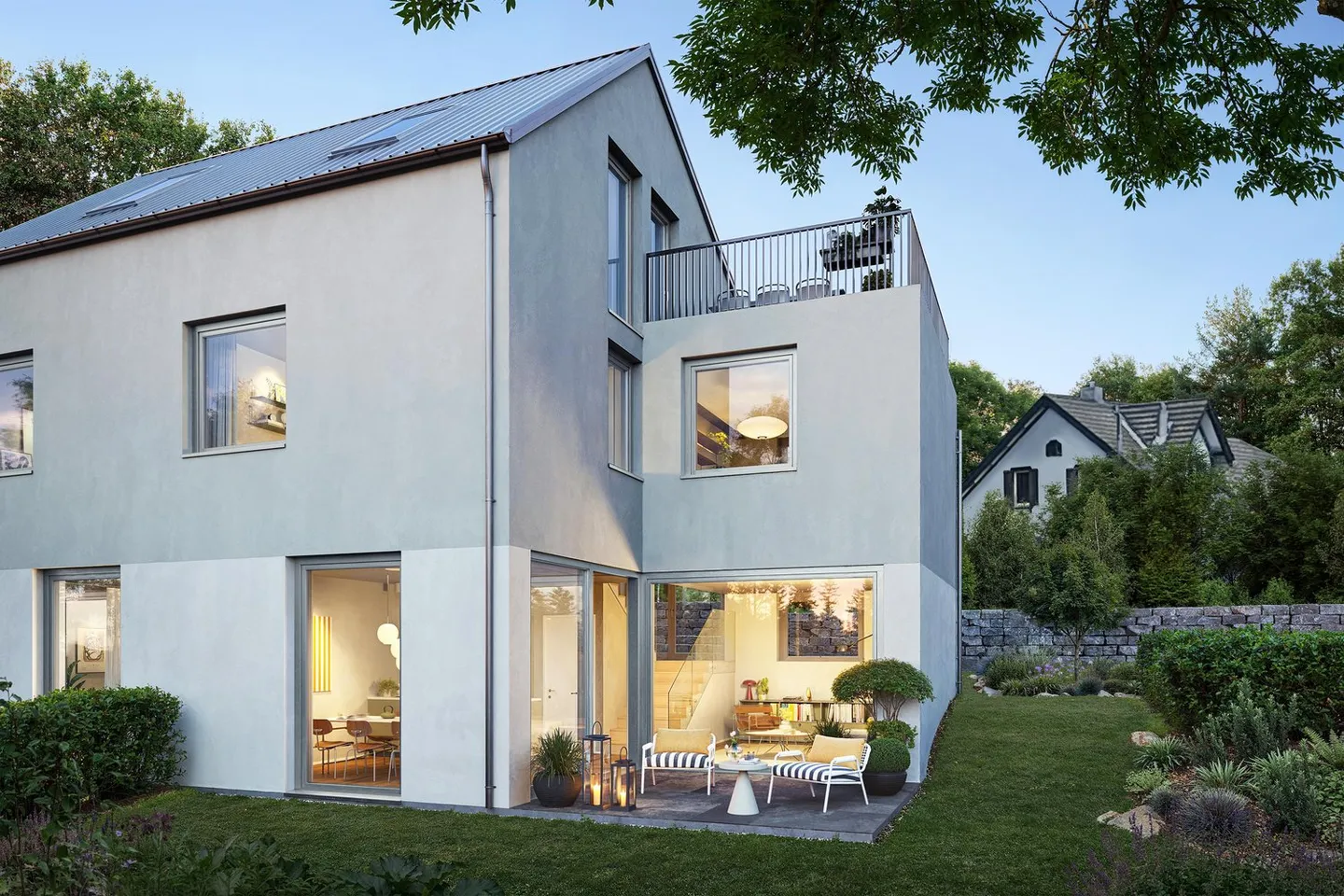 Nouvelle construction : Maison jumelée à Starrkirch-Wil - Photo 1 sur 3