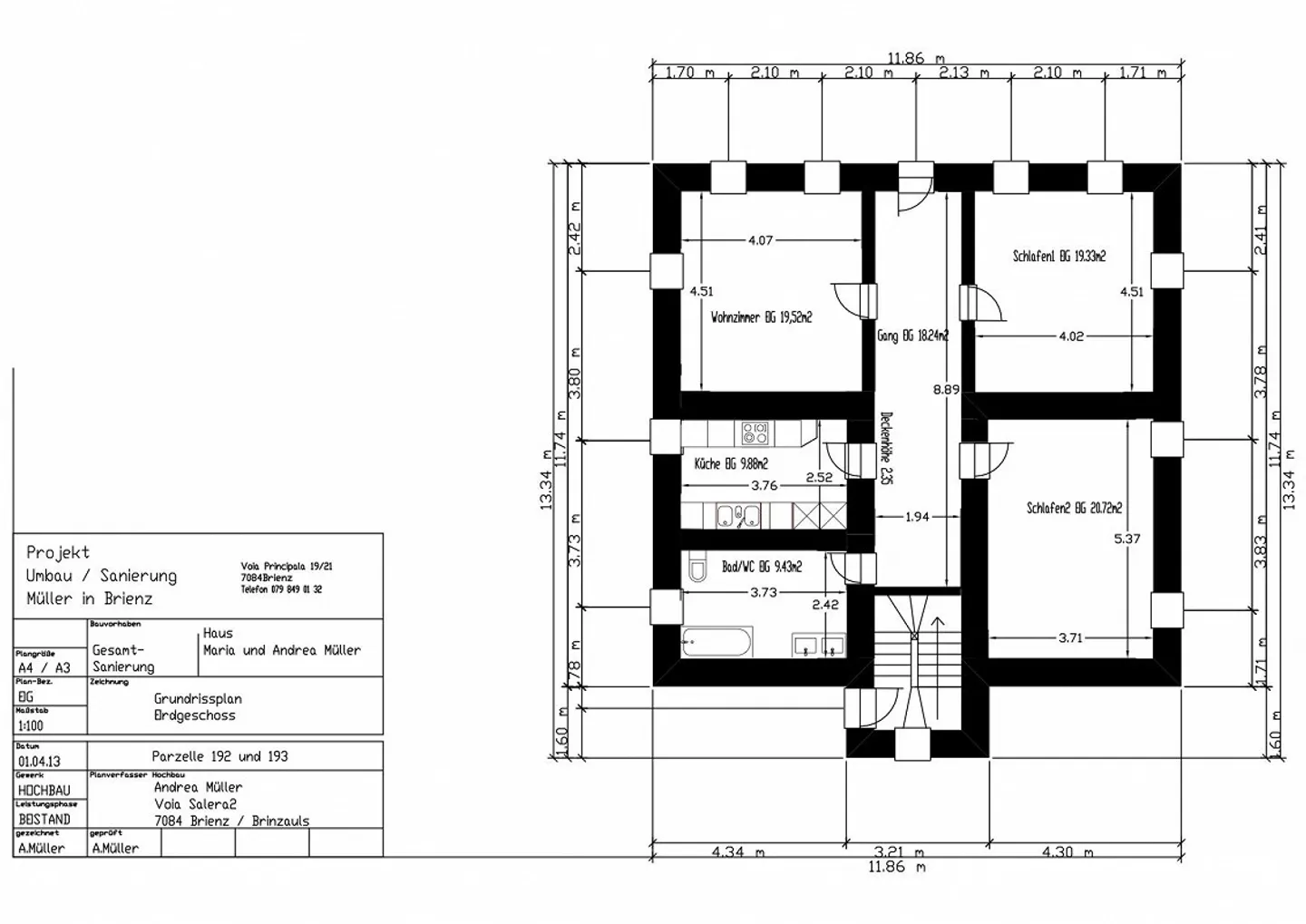 Moderne 3.5 Zimmer Wohnung - Foto 6 von 6