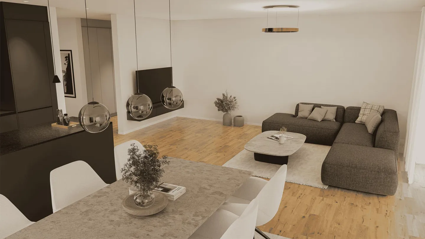 4.5-room condominiums in new construction IN THE CENTER - Photo 7 of 17