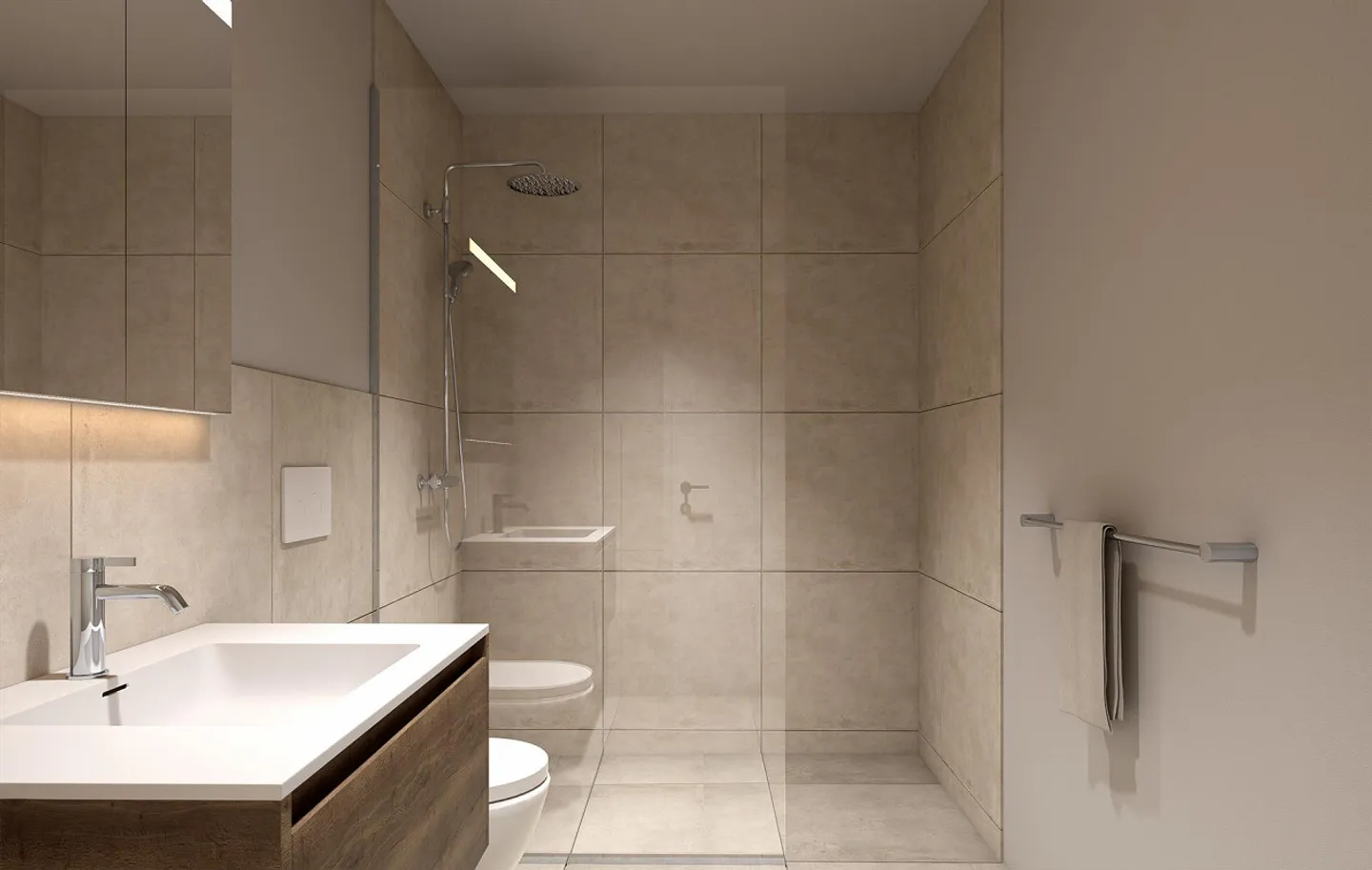 4.5-room condominiums in new construction IN THE CENTER - Photo 14 of 17