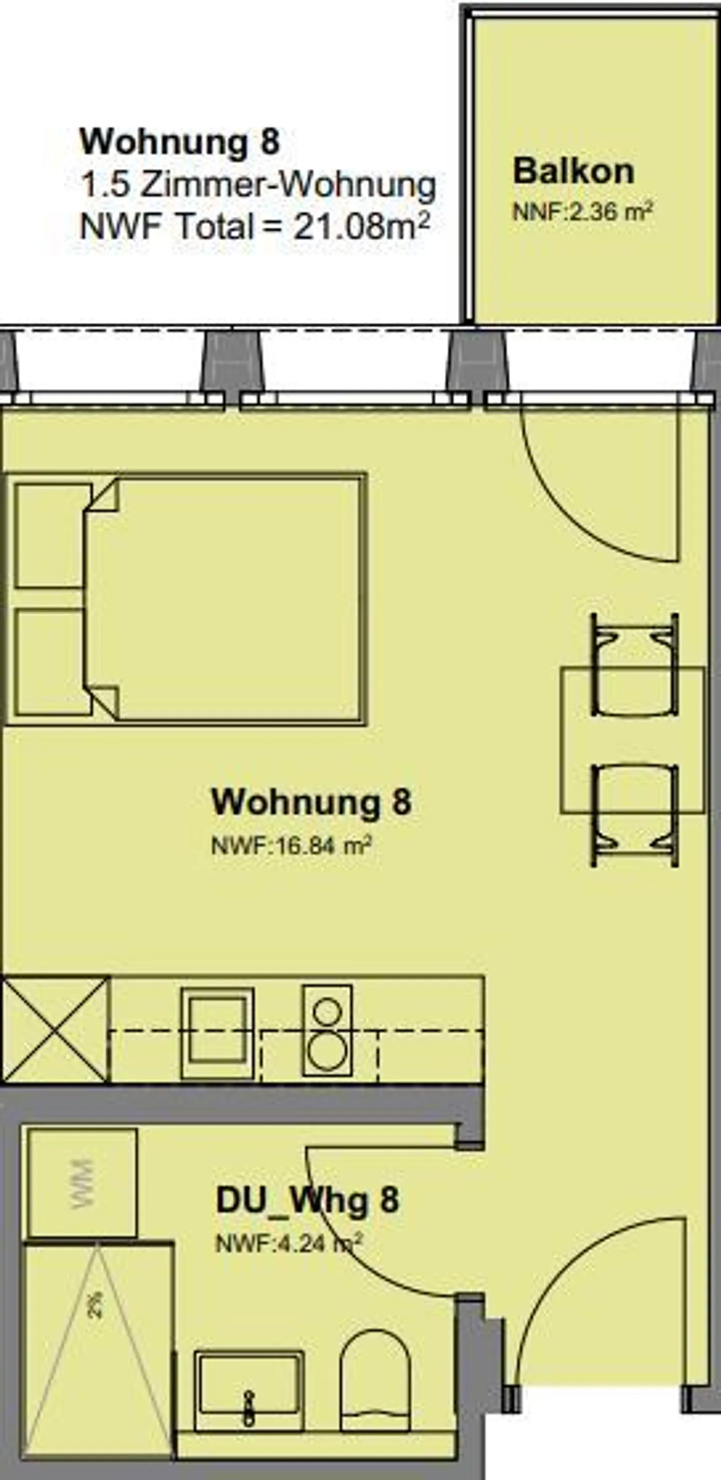 Appartement neuf moderne proche du lac et du centre-ville - Photo 6 sur 6