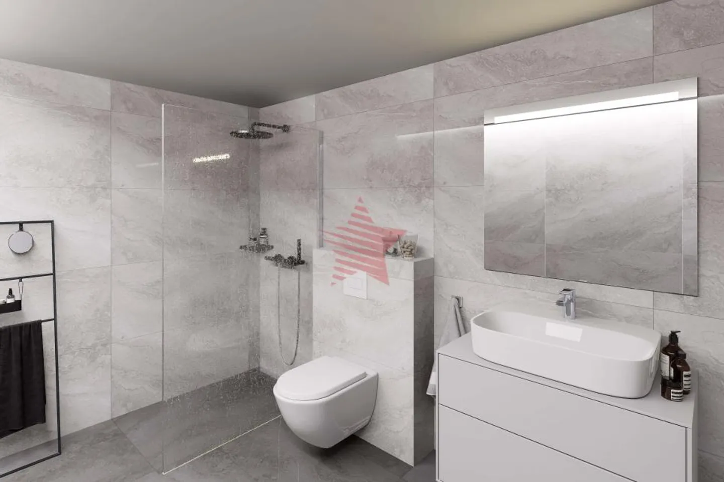 Aubépines22 - 3.5 Rooms New in the Heart of Sion - Photo 10 of 11