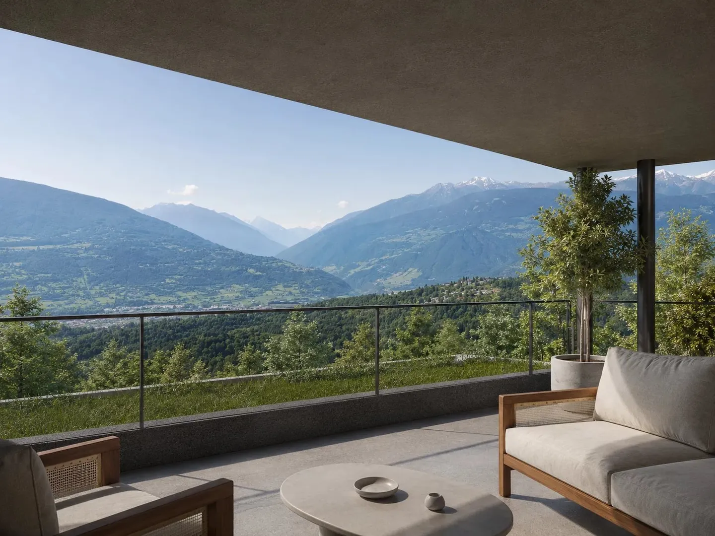 Modern Apartment with Terrace - Photo 2 of 10