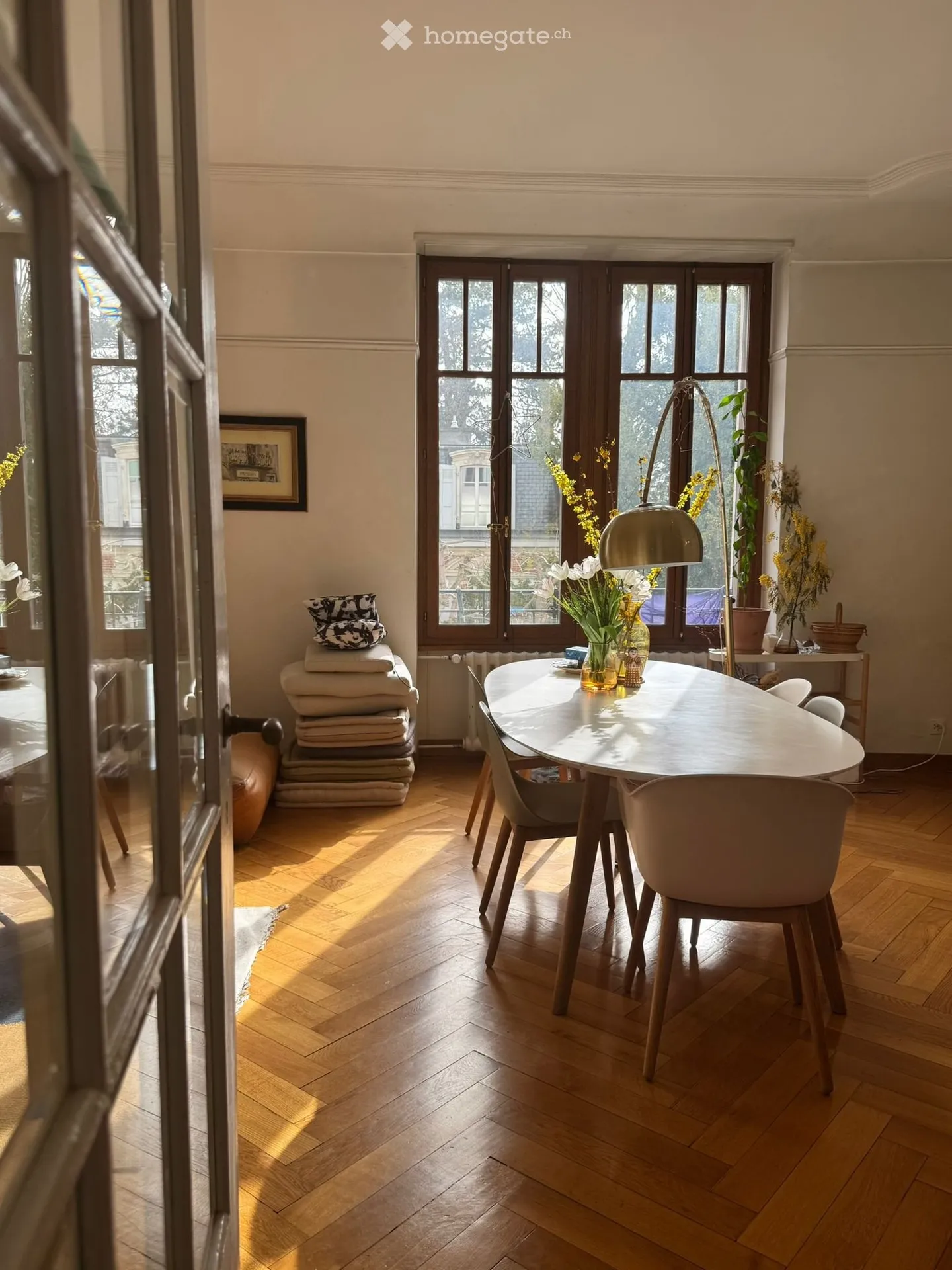 Elegant 7-room apartment with character in Champel - Photo 3 of 5