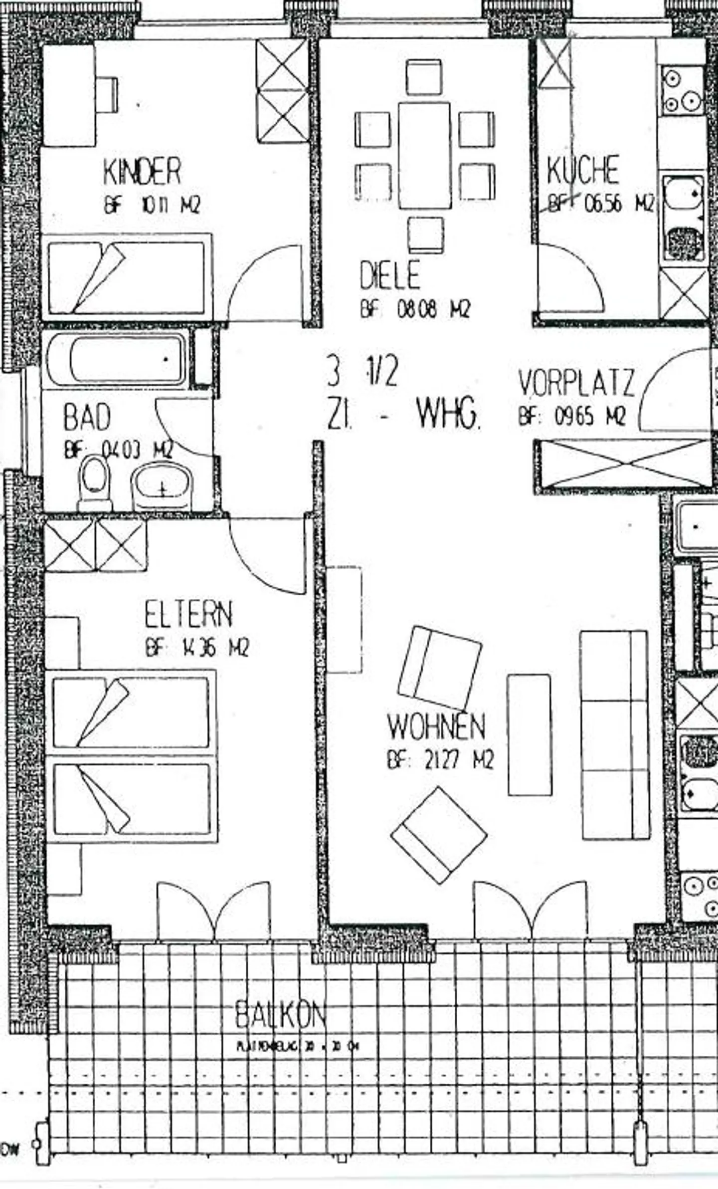 Appartamento luminoso vicino al centro del villaggio di Dübendorf - Foto 11 di 11