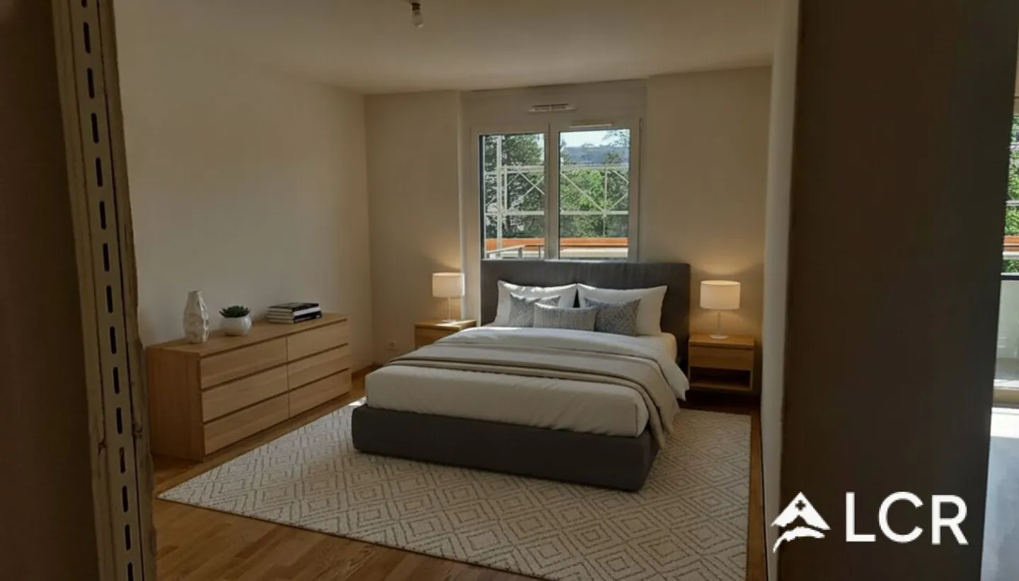 Schöne neue Wohnung 2.5P / 1 Schlafzimmer / 1 Badezimmer / 1 Balkon - Foto 2 von 8