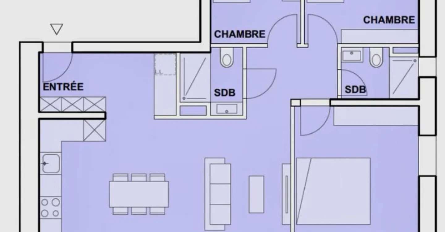 Modernes 4.5-Zimmer-Apartment - Foto 6 von 7