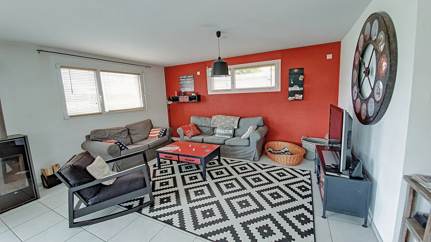 Domdidier, à vendre, villa individuelle de 155 m2, terrain de 726 m2 - Foto 5 di 15