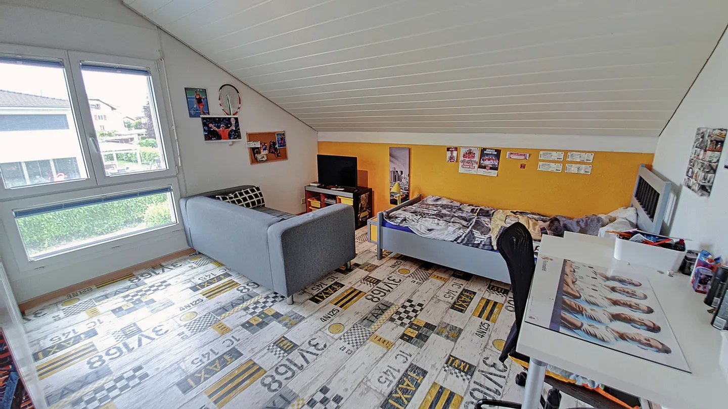 Domdidier, à vendre, villa individuelle de 155 m2, terrain de 726 m2 - Foto 12 di 15