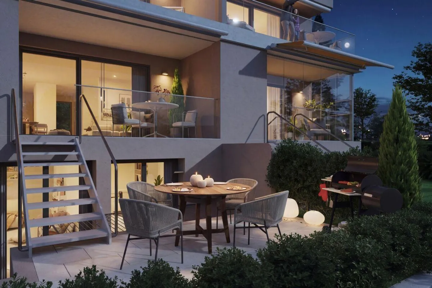 Elegante Reihenhäuser mit Aussicht - Foto 9 von 10