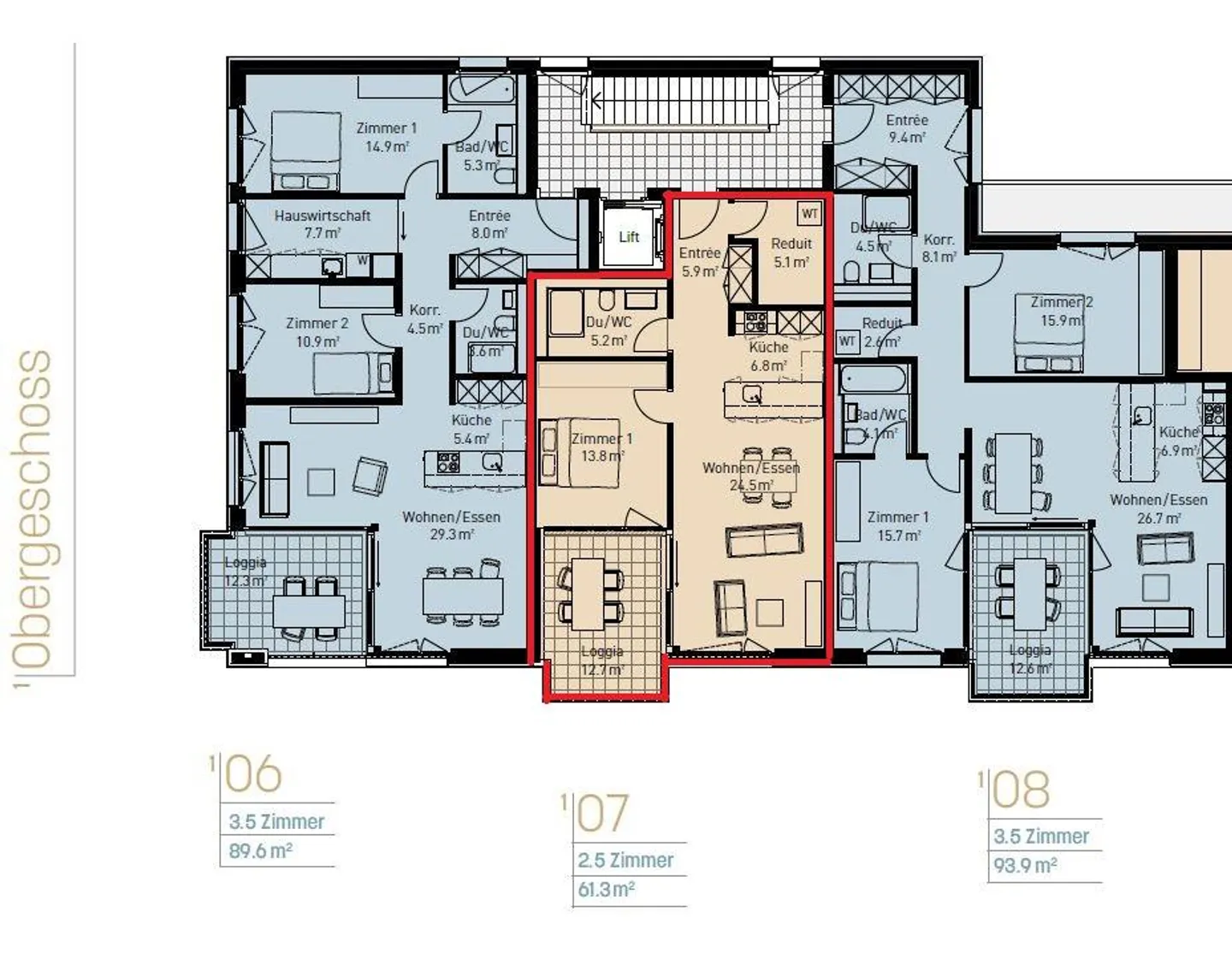 Moderne Wohnung im Herzen von Wettingen - Foto 9 von 9