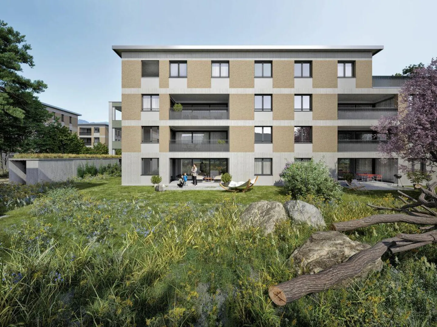 rhystäffeli - Appartement neuf de 2,5 pièces de haute qualité dans un emplacement idyllique - Photo 4 sur 8
