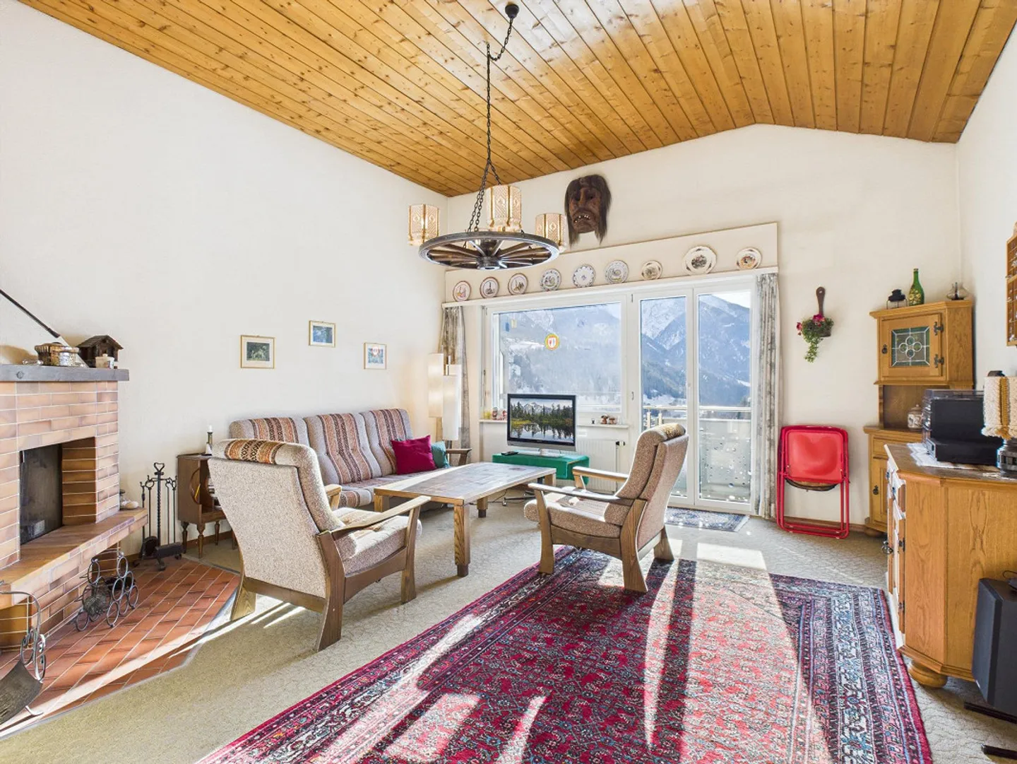 3-room penthouse apartment with mountain view in Fiesch for sale - Photo 4 of 13
