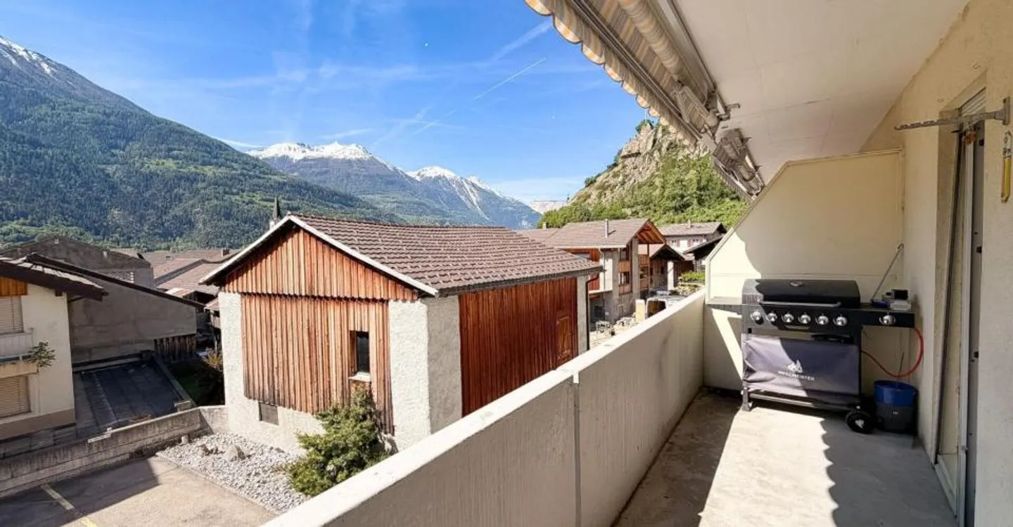 Renovierte Wohnung in Gampel - Foto 10 von 13