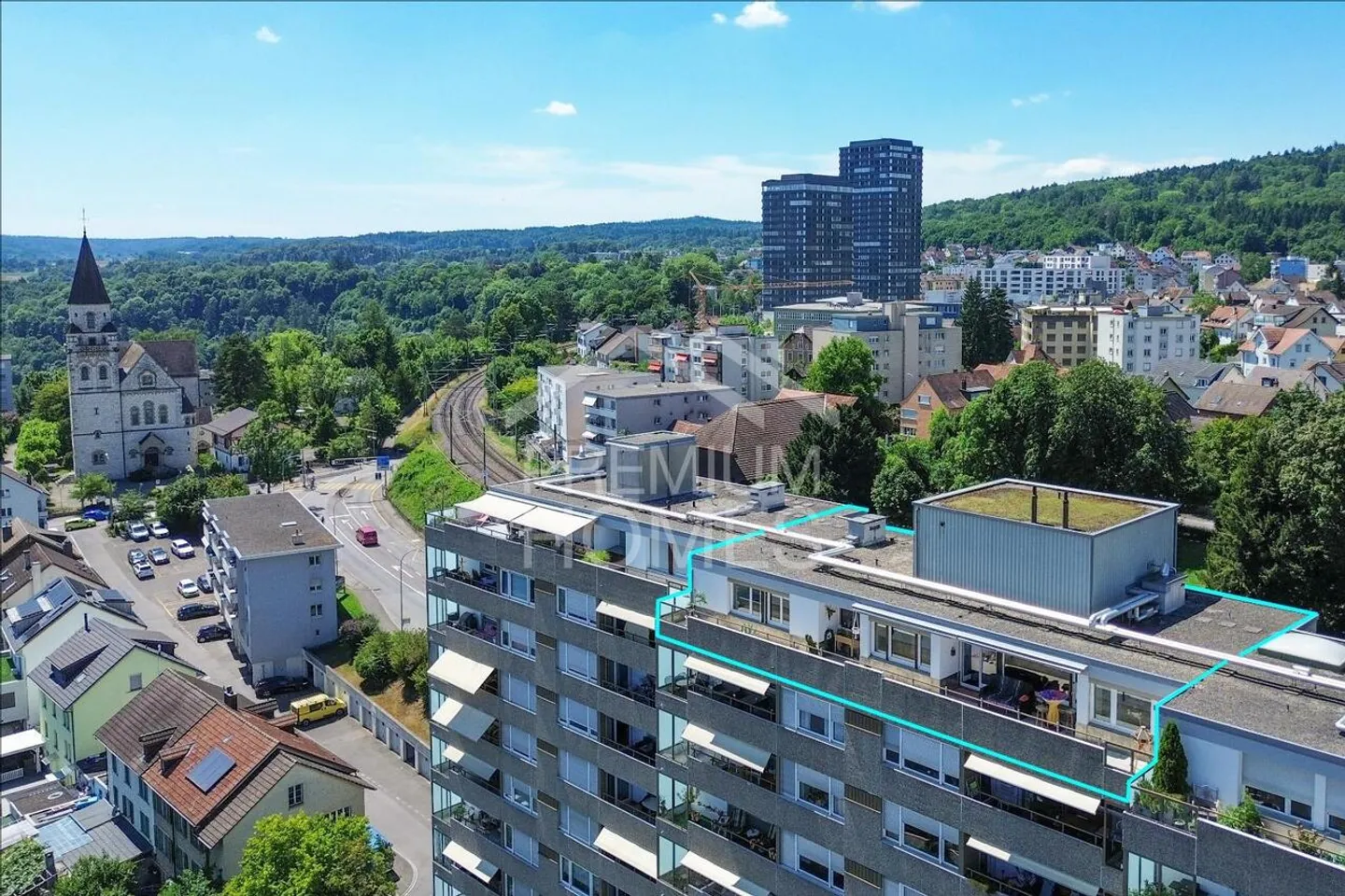 Un'oasi in attico nel cuore di Neuhausen - Foto 3 di 8