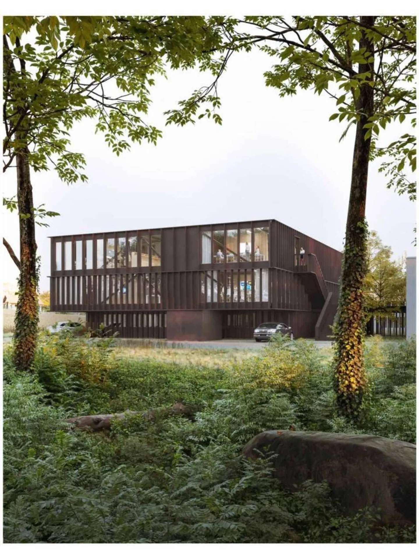 Espace lumineux de 255 m2 au cur d'une zone artisanale verdoyante livraison printemps 2026 - Photo 1 sur 3