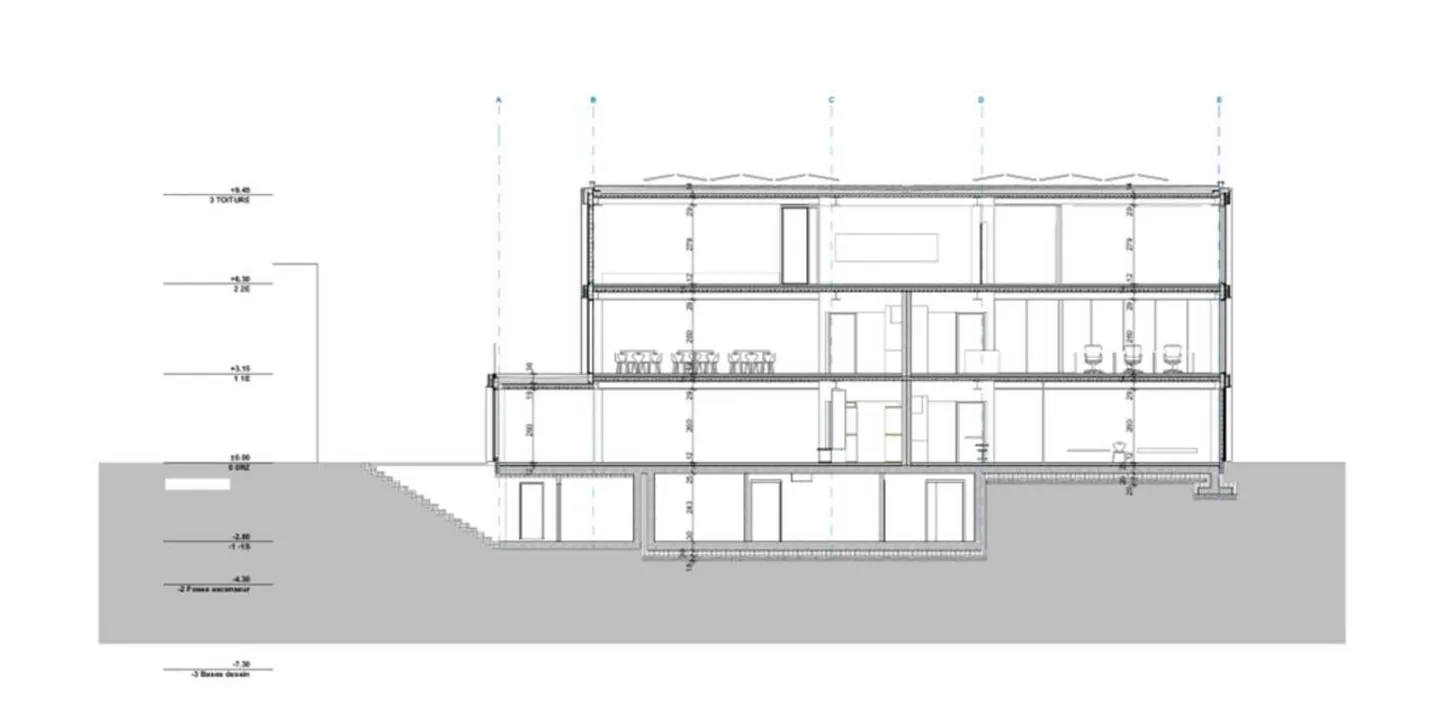 Espace lumineux de 255 m2 au cur d'une zone artisanale verdoyante livraison printemps 2026 - Photo 3 sur 3