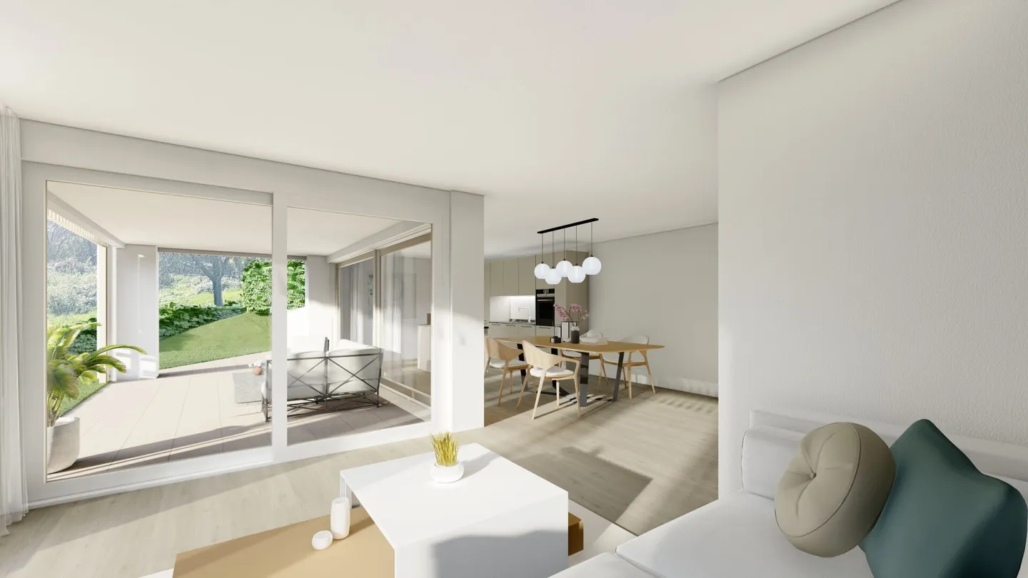 Newly built 4.5 room apartment with ESTH on the 1st floor - Photo 6 of 16