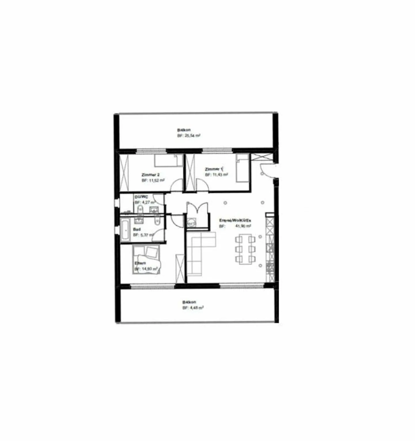 Modern Living - 4.5-Room Apartment with Arbor Entrance Copy - Photo 6 of 6