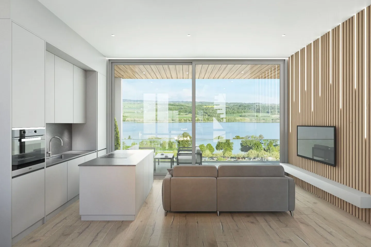 Proprietà in posizione da sogno con vista da sogno sul lago Hallwil, vista lago non ostacolata! - Foto 1 di 12