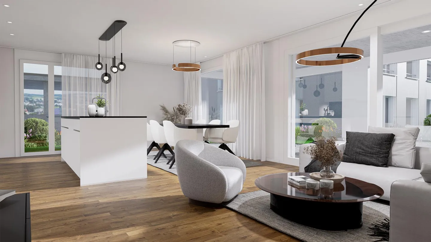 Développement résidentiel ALZBACHFELD - Condominiums de 3,5 à 5,5 pièces - Photo 9 sur 19