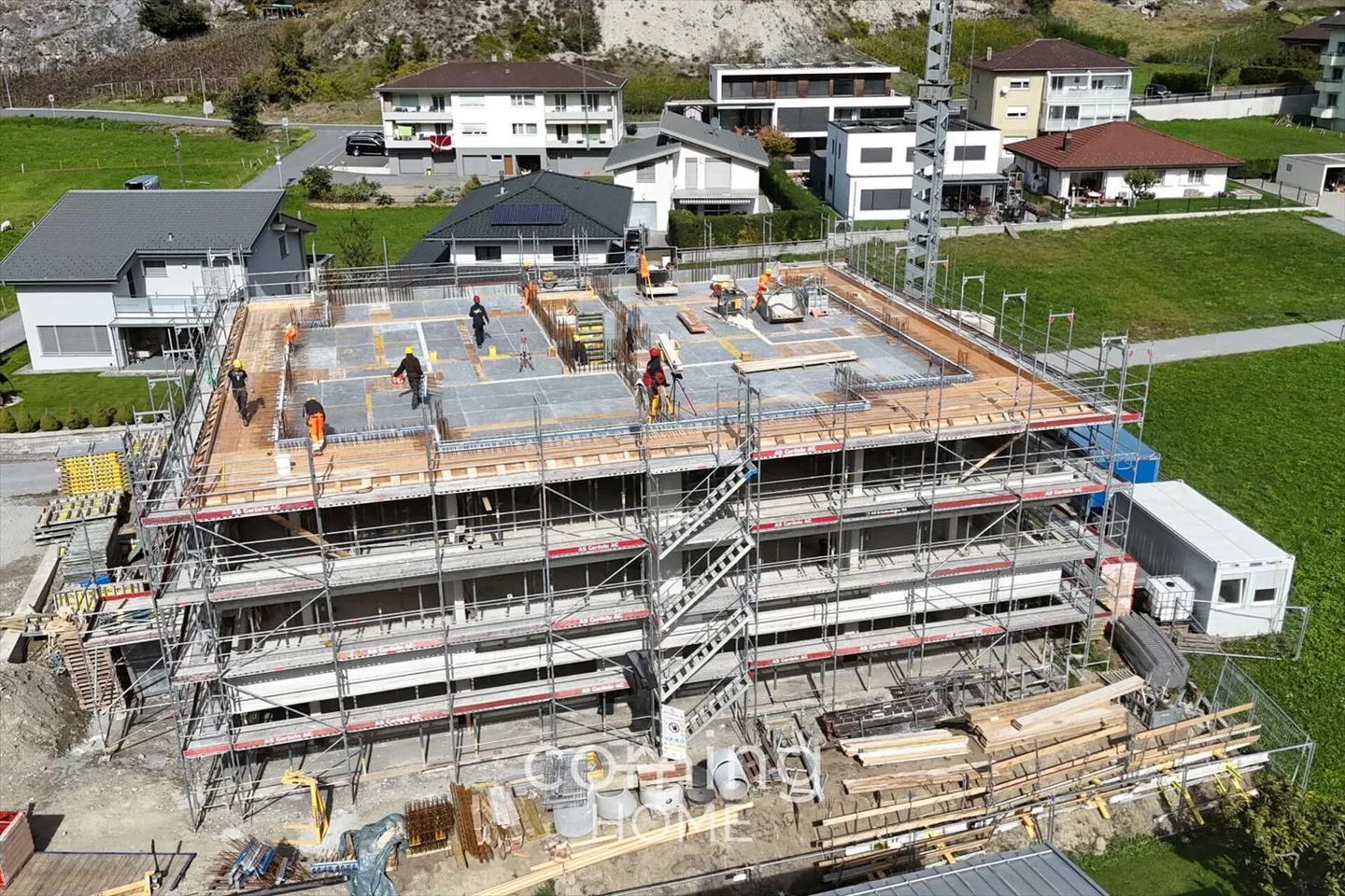 5.5-Zimmer-Eigentumswohnung in Niedergesteln - Neubau mit hochwertigem Ausbau un - Foto 8 von 12