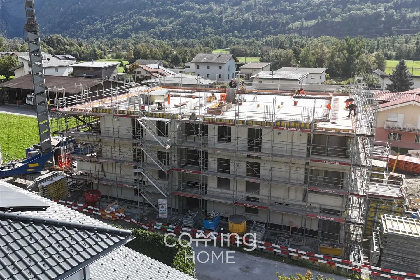 5.5-Zimmer-Eigentumswohnung in Niedergesteln - Neubau mit hochwertigem Ausbau un - Foto 9 von 12