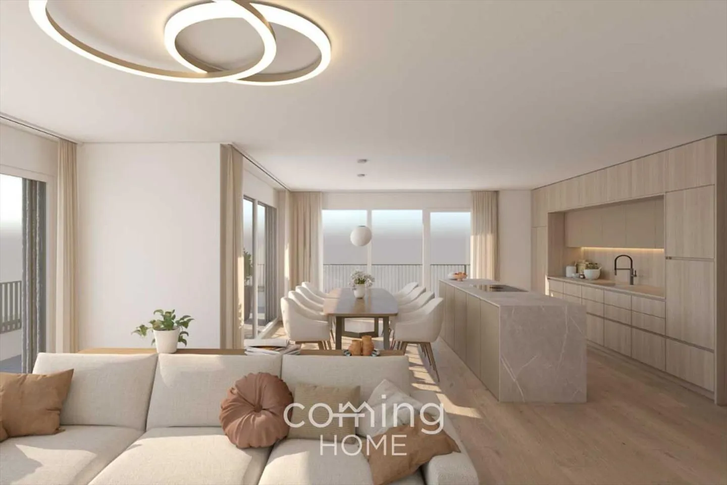 5.5-Zimmer-Eigentumswohnung in Niedergesteln - Neubau mit hochwertigem Ausbau un - Foto 7 von 12