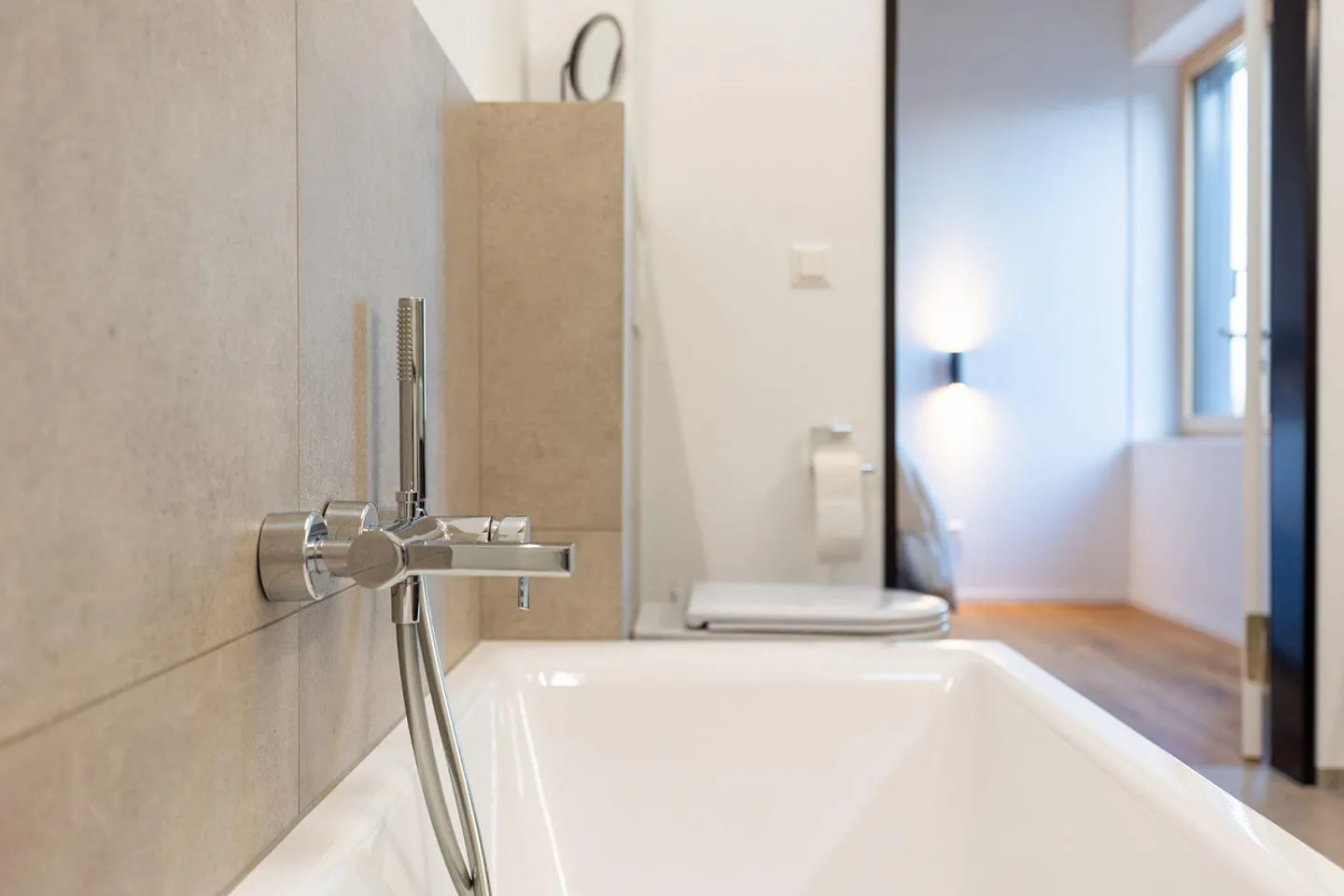 Architect's Penthouse over Widnau with 270° Alpine Panorama - Photo 10 of 16