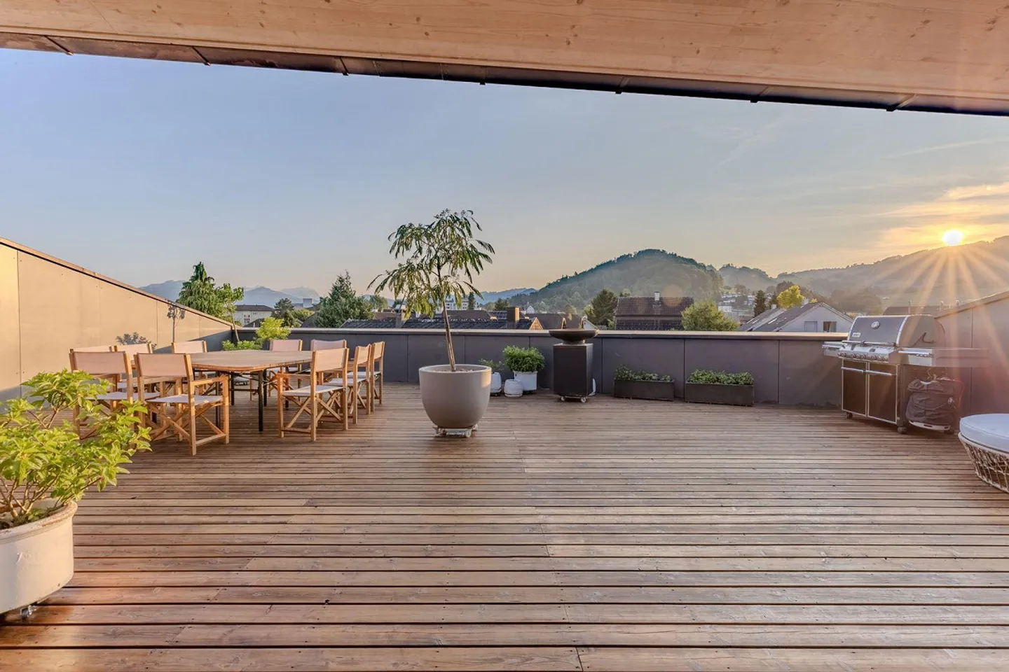 Architect's Penthouse over Widnau with 270° Alpine Panorama - Photo 2 of 16